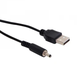 Powermaster Usb Kalin 3.5*1.35 Uçlu Adaptör 1 Metre Jackli Kablo