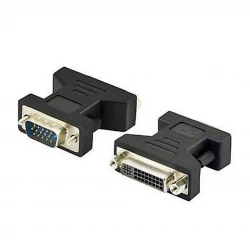 Powermaster Pm-5260 Vga - Dvi Di̇şi̇ 24+5 Pi̇n 15 Pi̇n Erkek Dönüştürücü Çevi̇ri̇ci̇ Aparat (Vga To Dvi)