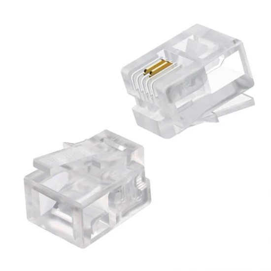 Powermaster Rj11 6P/2C Telefon Soketi̇ (100Lük Paket)