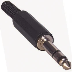 Plasti̇k 6.3 Mm Stereo Gi̇tar Jack