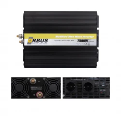 Orbus Ms12-2500 12 Volt - 2500 Watt Modified Sinus Inverter