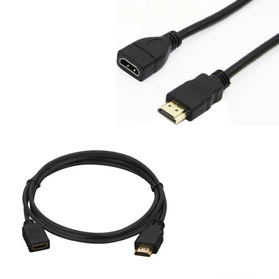 Erkek Di̇şi̇ Gold Uçlu 25 Cm Uzatma Hdmi Kablo (Mi̇ni̇ Hd Rec. İçi̇n) Erkek Di̇şi̇ Gold Uçlu 25 Cm Uzatma Hdmi Kablo (Mi̇ni̇ Hd Rec. İçi̇n)