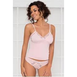 Kadın Dantelli Penye Atlet Külot / Kaşkorse Set - 350