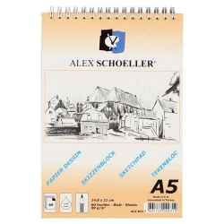 ALEX SPR ESKİZ BLOK 60GR A5 DİK ALX-821