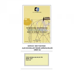 ALEX TEKNİK RESİM KAĞIDI A4 80GR 20YP DİK