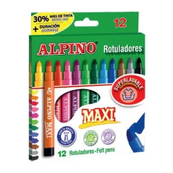ALPİNO AR-000006 MAXİ KEÇELİ KALEM 12 Lİ