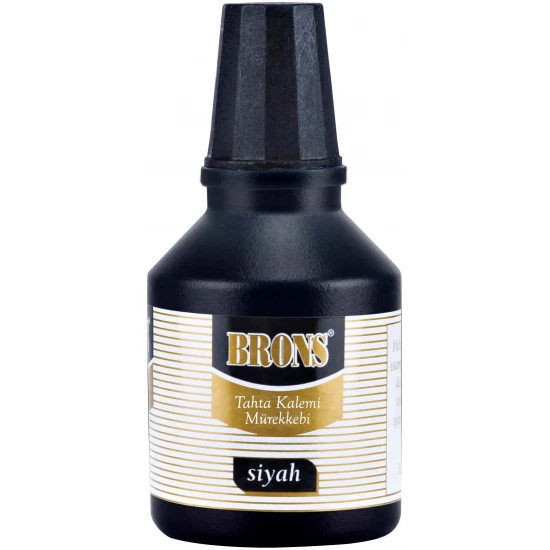 BRONS BR-350 TAHTA KALEMİ MÜREKKEBİ SİYAH 30CC BRONS BR-350 TAHTA KALEMİ MÜREKKEBİ SİYAH 30CC
