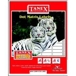 TANEX BİLGİSAYAR ETİKETİ 35x97