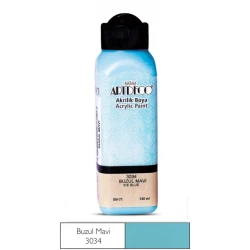 ARTDECO Y-070R-3034 AKRİLİK BOYA 140 ML BUZUL MAVİ