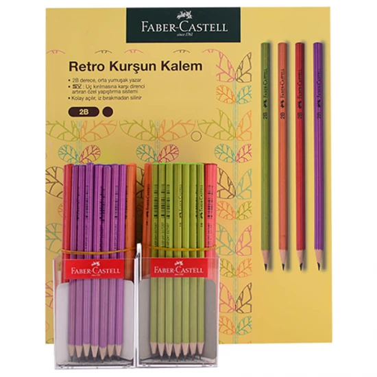 FABER İZ BIRAK KURŞUN KALEM 119901 144LÜ FABER İZ BIRAK KURŞUN KALEM 119901 144LÜ