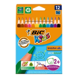 BİC EVOLUTİON ÜÇGEN JUMBO KURUBOYA 12 Lİ 8297356