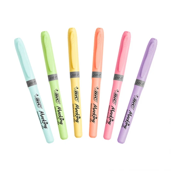 BİC FOSFORLU KALEM 6LI PASTEL 994379-992561 BİC FOSFORLU KALEM 6LI PASTEL 994379-992561