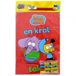 DOLPHİN KS-386 KRAL ŞAKİR  BOYAMA SETİ