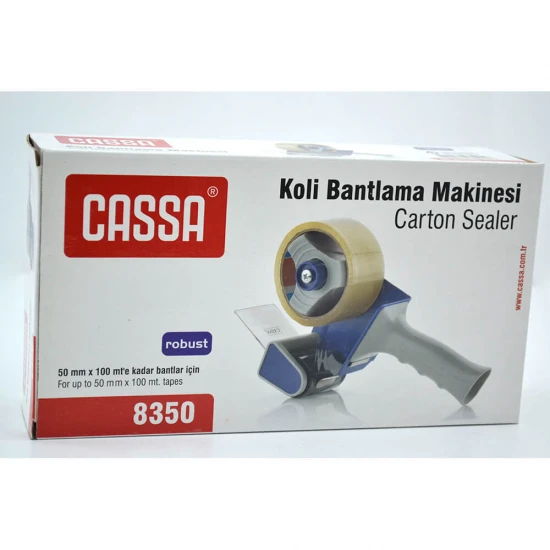 CASSA 8350 KOLİ BANT MAKİNASI 50X100 MT ROBUST CASSA 8350 KOLİ BANT MAKİNASI 50X100 MT ROBUST