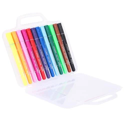 DELİ C10604 U-TOUCH KEÇELİ KALEM 12 RENK ÇANTALI