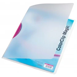 LEITZ 4174-89 COLOR CLİP MAGİC DOSYA GRİ