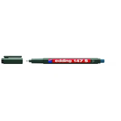 EDDİNG ASETAT KALEMİ 147-03 S SİLGİLİ MAVİ