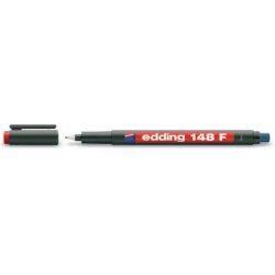 EDDİNG ASETAT KALEMİ 148-02 F SİLGİLİ KIRMIZI
