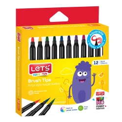 LETS 7212 FIRÇA UÇLU KEÇELİ KALEM