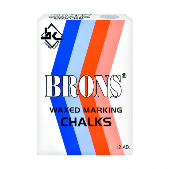 BRONS BR-252 YAĞLI TEBEŞİR BEYAZ 12 Lİ KT BRONS BR-252 YAĞLI TEBEŞİR BEYAZ 12 Lİ KT