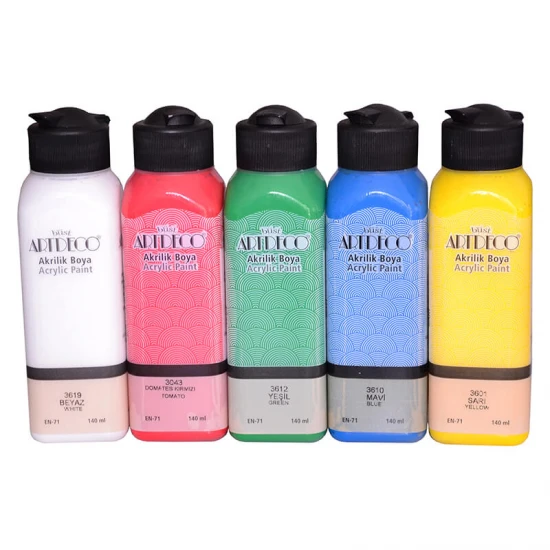 ARTDECO Y-070R-3612 AKRİLİK BOYA 140 ML YEŞİL ARTDECO Y-070R-3612 AKRİLİK BOYA 140 ML YEŞİL