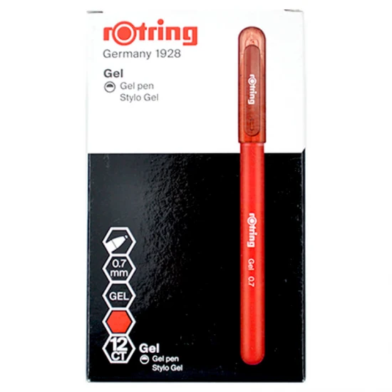 ROTRİNG JEL KALEM 07MM KIRMIZI 2114438 ROTRİNG JEL KALEM 07MM KIRMIZI 2114438