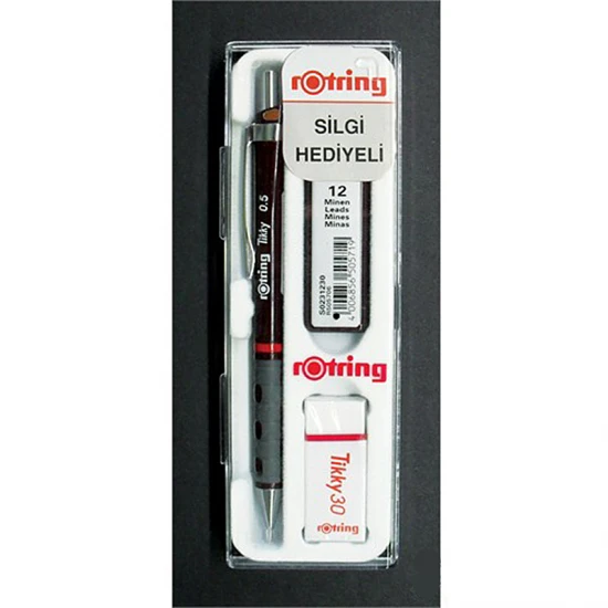ROTRİNG VERSATİL TİKKY 05MM+MİN+SİLGİ BORDO ROTRİNG VERSATİL TİKKY 05MM+MİN+SİLGİ BORDO