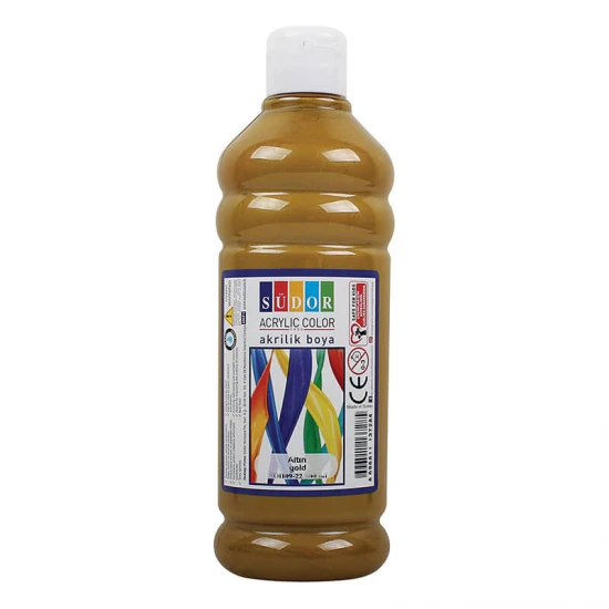 SÜDOR SD1109-22 AKRİLİK BOYA 500ML ALTIN SÜDOR SD1109-22 AKRİLİK BOYA 500ML ALTIN