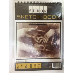 SÜDOR MN21-4 TELLİ ESKİZ DEFTERİ A4 100GR 50YP