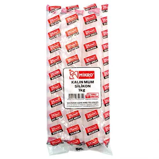 MİKRO SİLİKON KALIN 1 KG. MİKRO SİLİKON KALIN 1 KG.