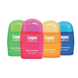 LOGON LG-0061B 4 RENK SİLGİLİ KALEMTRAŞ