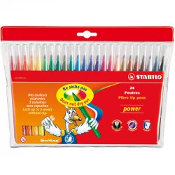 STABİLO KEÇELİ KALEM POWER 24 LÜ 280/24-01