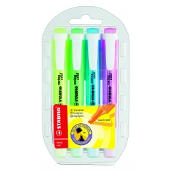 STABİLO 275-4 SWİNG COOL FOSFORLU KALEM 4 LÜ*