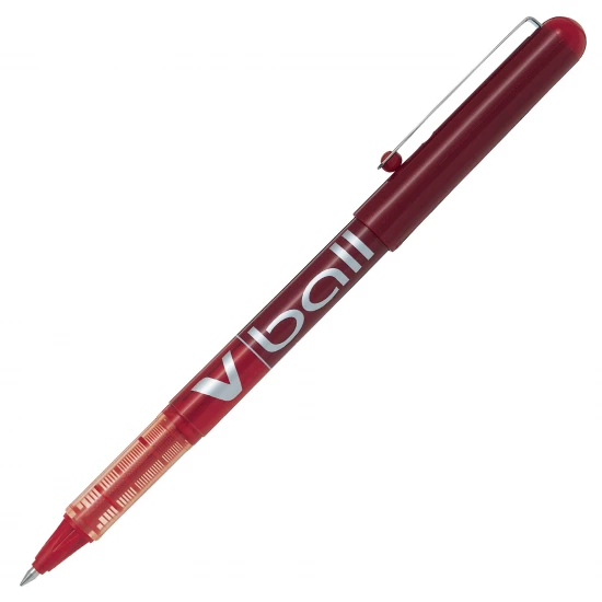 PILOT V-BALL ROLLER KALEM 05 MM KIRMIZI PILOT V-BALL ROLLER KALEM 05 MM KIRMIZI