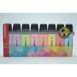 STABİLO 70/8-2 BOSS ORIGINAL PASTEL 8Lİ SET