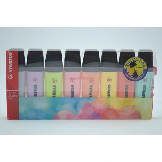 STABİLO 70/8-2 BOSS ORIGINAL PASTEL 8Lİ SET STABİLO 70/8-2 BOSS ORIGINAL PASTEL 8Lİ SET