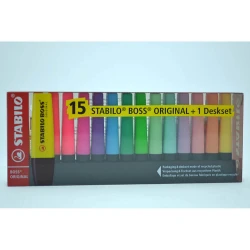 STABİLO 7015-01-5 BOSS ORIGINAL 15Lİ SET