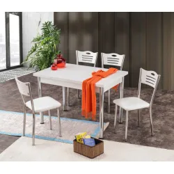 Ekonomik Smart Mutfak Masa Sandalye Takımı 70x110
