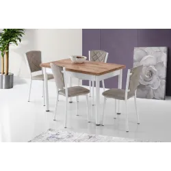 Smart Milas Mutfak Masa Sandalye Takımı 70x110
