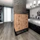 Ferforje Ahşap Tarz 4 Çekmeceli Şifonyer 80x41x103cm Ferforje Ahşap Tarz 4 Çekmeceli Şifonyer 80x41x103cm