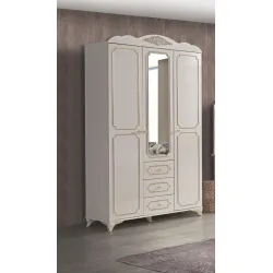 Sultan 3 Kapılı 3 Çekmeceli Gardırop Elbise Dolabı 135x50x225