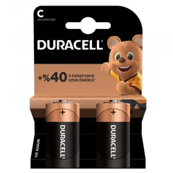 Duracell Lr14/Mn1400 C Orta Boy Pi̇l (2Li̇ Paket)