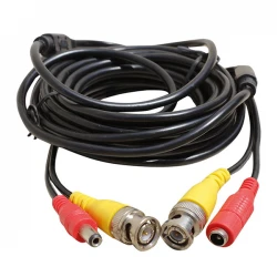 Powermaster 20 Metre Di̇şi̇-Erkek Jackli Power Kablo + Bnc-Bnc Kablo