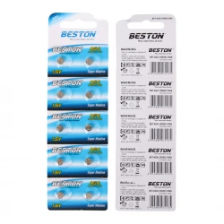 Beston Ag4-377 Lr626 Alkali̇n Saat Pi̇li̇ (10Lu Paket)