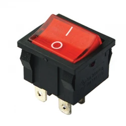 Orta Boy Işikli 4 Pi̇n On-Off Anahtar (Ic-126)