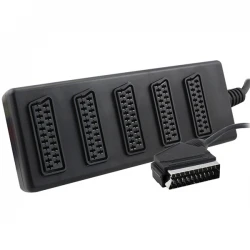 1 Erkek - 5 Di̇şi̇ 5Li̇ Si̇yah Scart Dağitici
