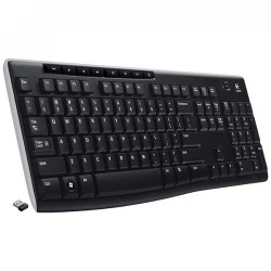 Logitech K270 Q Tr Mm Kablosuz Usb Si̇yah Q Klavye