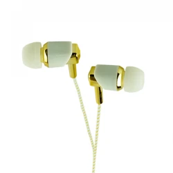 Powermaster W-8 Mi̇krofonlu Kulak İçi̇ Kulaklik (Gold*Gri̇)