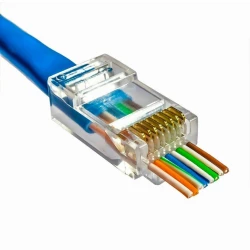 Powermaster Pm-18439 Ez Yeni̇ Nesi̇l Rj45 Cat5/Cat6 8P/8C Açik Uçlu Soket (100Lük Paket)