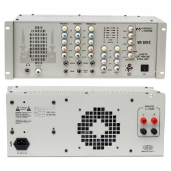 Magicvoice Mv-800E 2X400 -800W 2 Mi̇k Gi̇ri̇ş Moni̇tör Hop Cami̇ Mi̇nare Trafosuz Küp Anfi̇